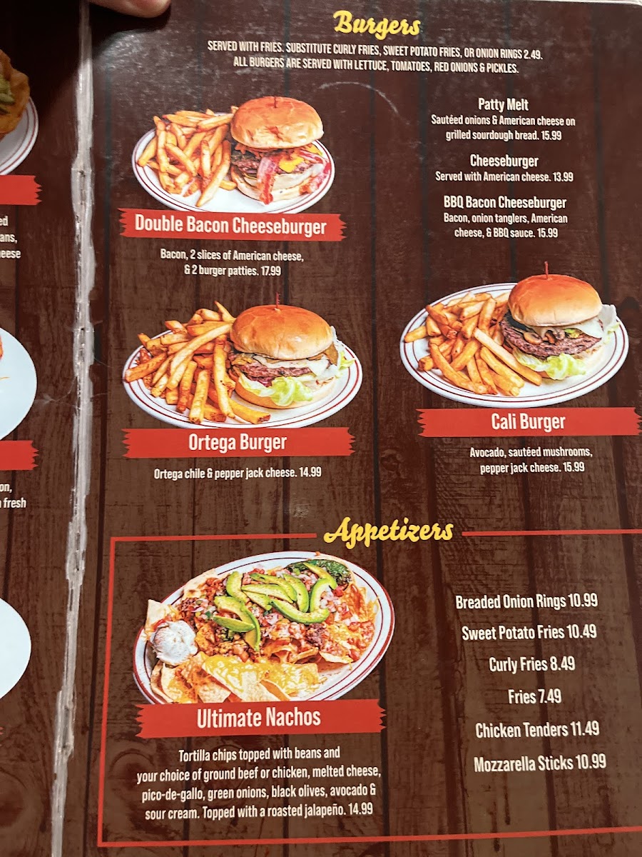 Menu Generals Cafe & Grill-3