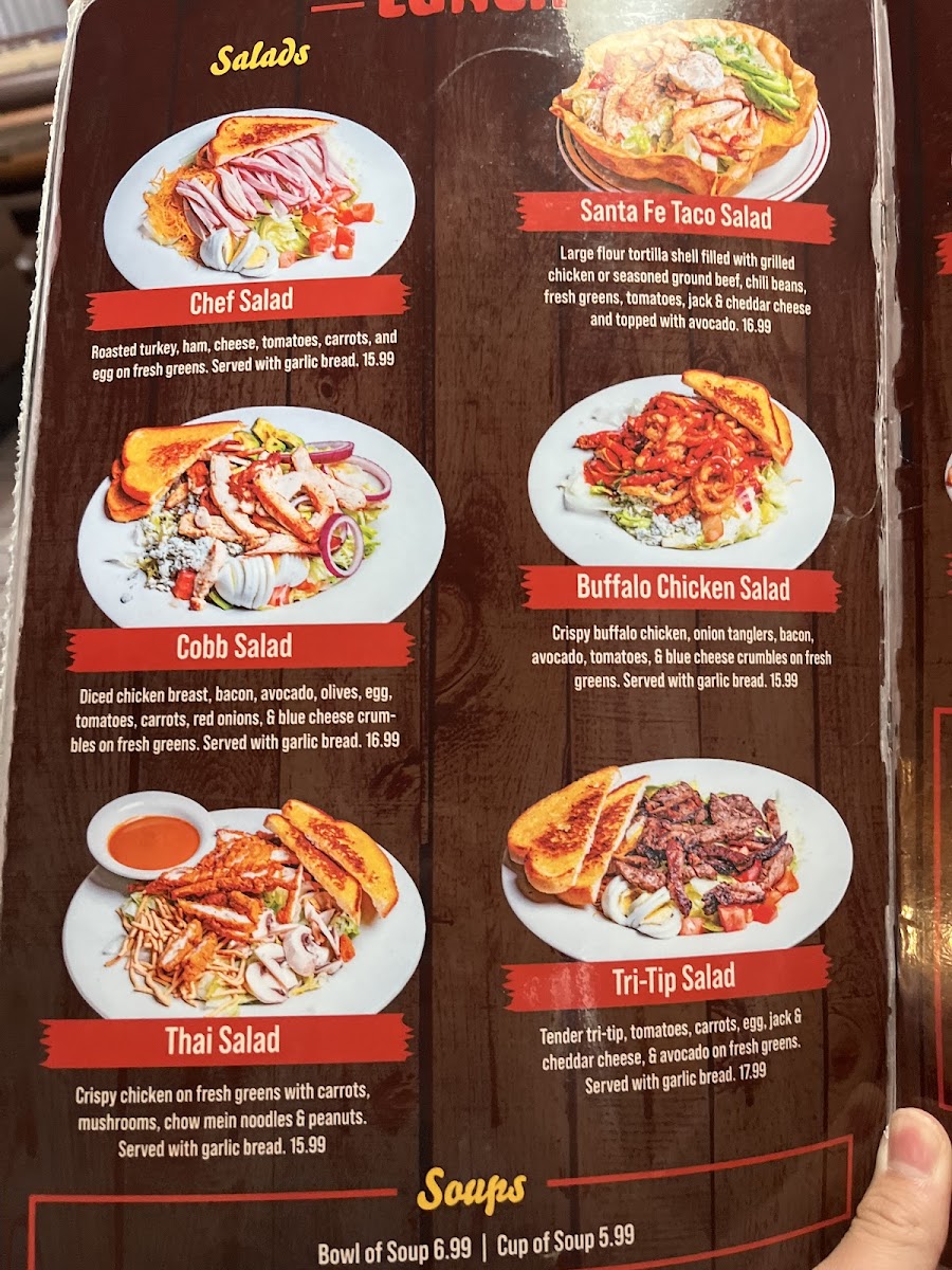 Menu Generals Cafe & Grill-4