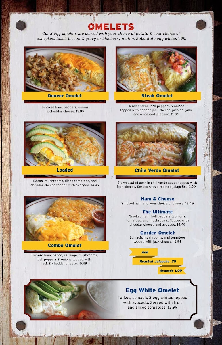 Menu Generals Cafe & Grill-9